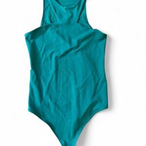 Abercrombie and Fitch Soft AF Collection Green Highneck Bodysuit
